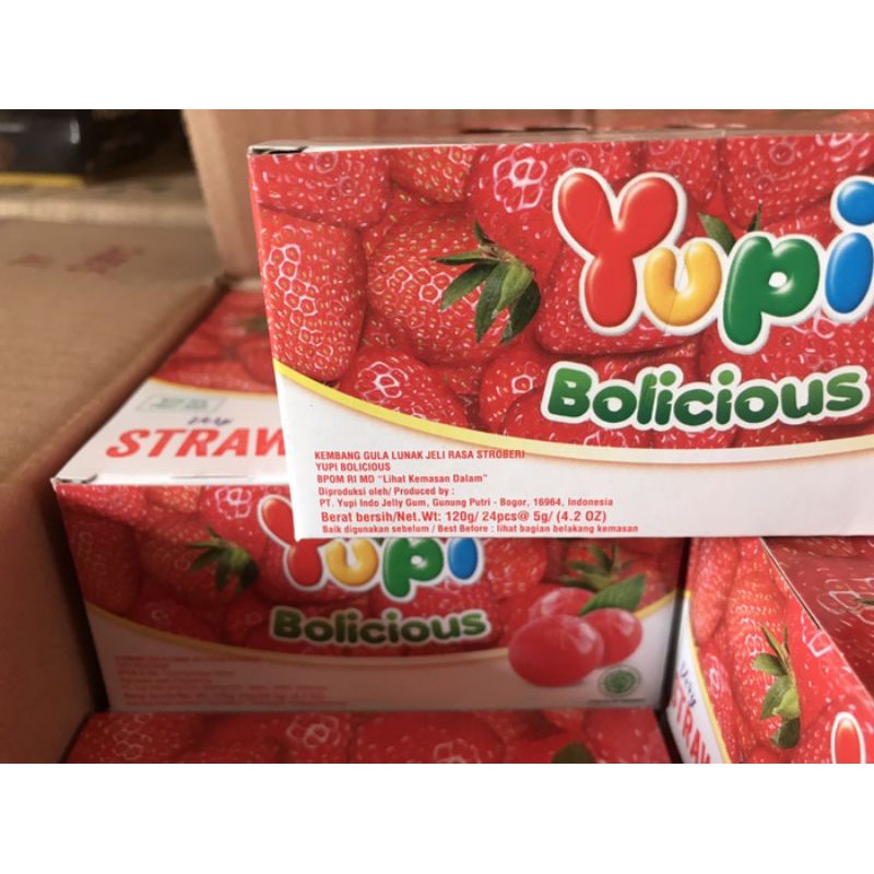 

YUPI BOLICIOUS STRAWBERRY