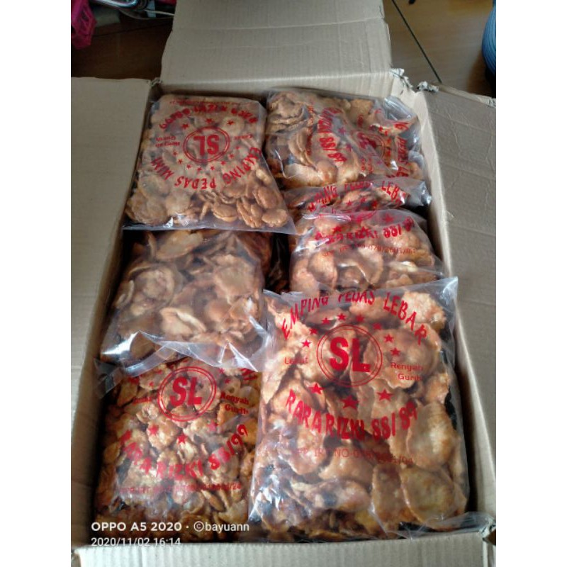 

EMPING MELINJO PEDAS MANIS 500 GRAM