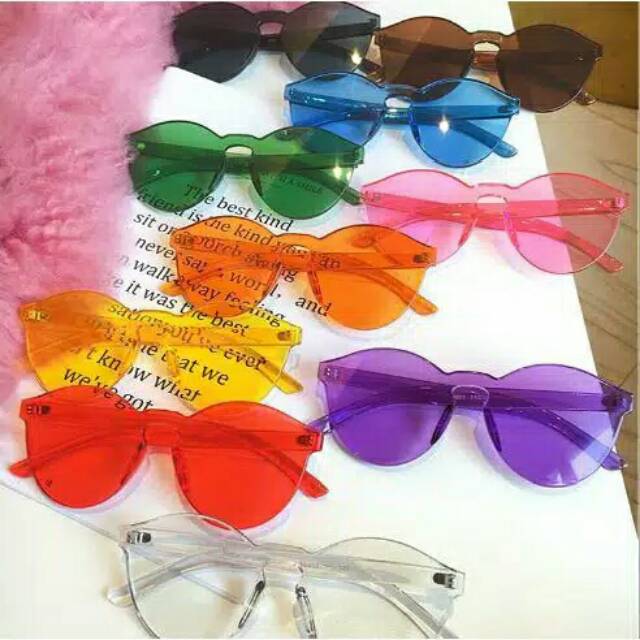 Kacamata Fashion Wanita Satu Warna K079 / Eyeglases / Aksesoris Wanita