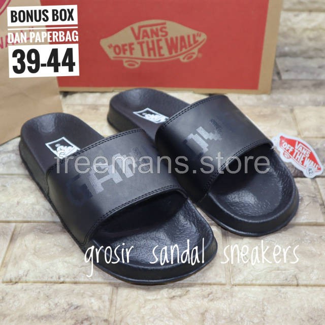 SANDAL GAME OVER VANS SANDALS HYPEBEAST SANDAL SLIDE ON SANDAL PRIA SANDAL WANITA