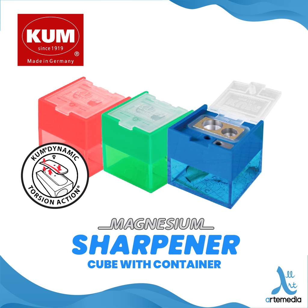 

KUM Sharpener Magnesium Cube Container