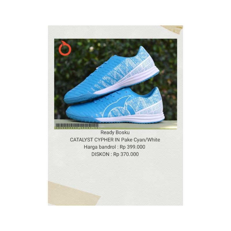 CATALYST CYPHER IN Pake Cyan/White