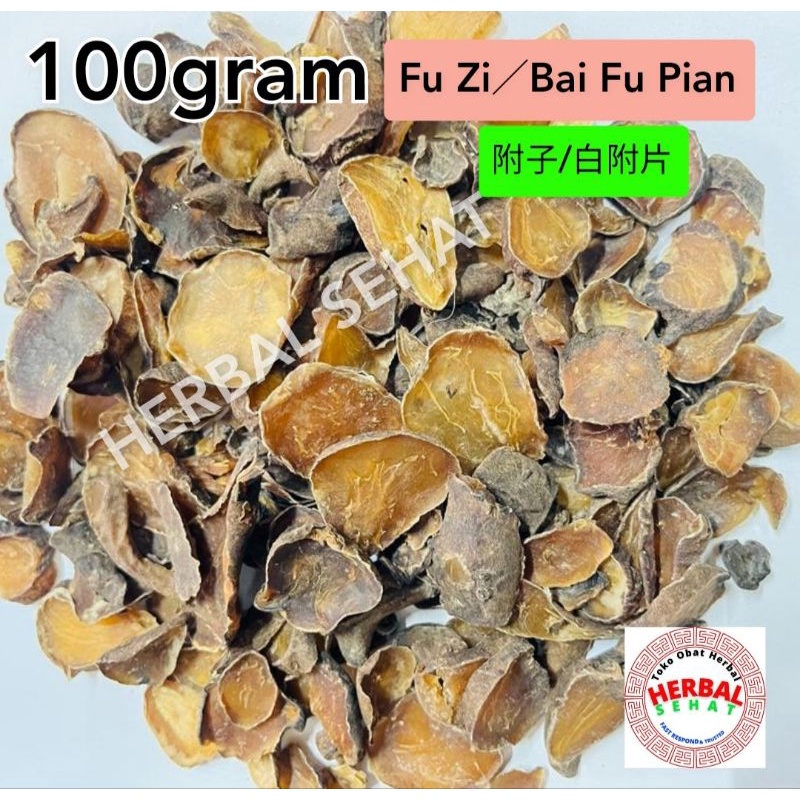 

Zhi Fu Zi Aconitum Carmichaeli Debx 100g