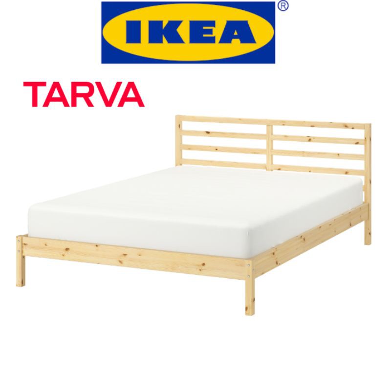 ( FREE ONGKIR ) TARVA Tempat Tidur / Ranjang Kayu Pinus IKEA