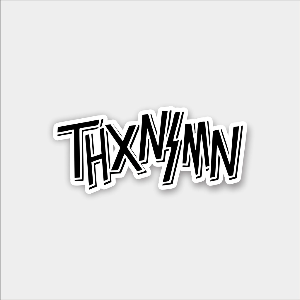 

Stiker brand/stiker distro/stiker graftac Thxnsmn anti air