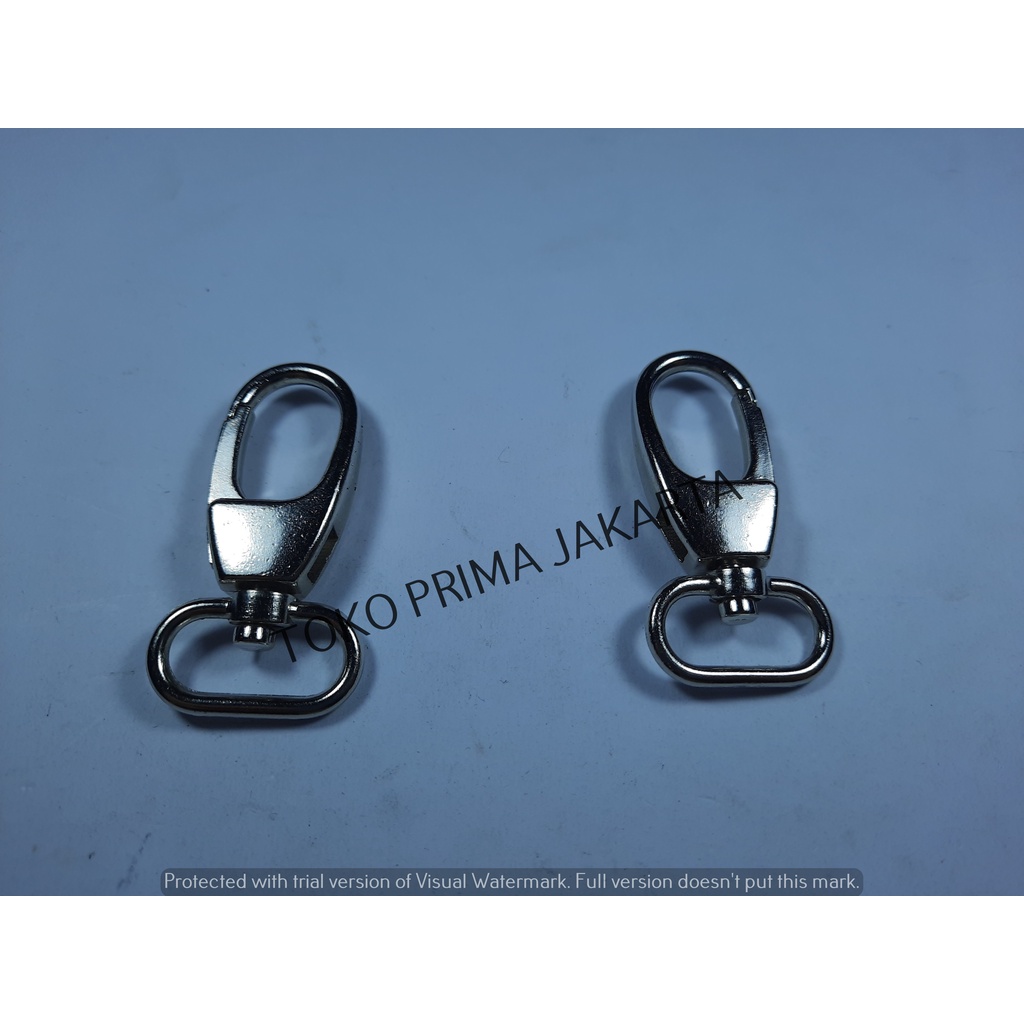 

AKSESORIS CANTELAN GANTUNGAN KOKOT KAITAN METAL BAG HOOK PENGAIT BESI 012-20 MM B NKL