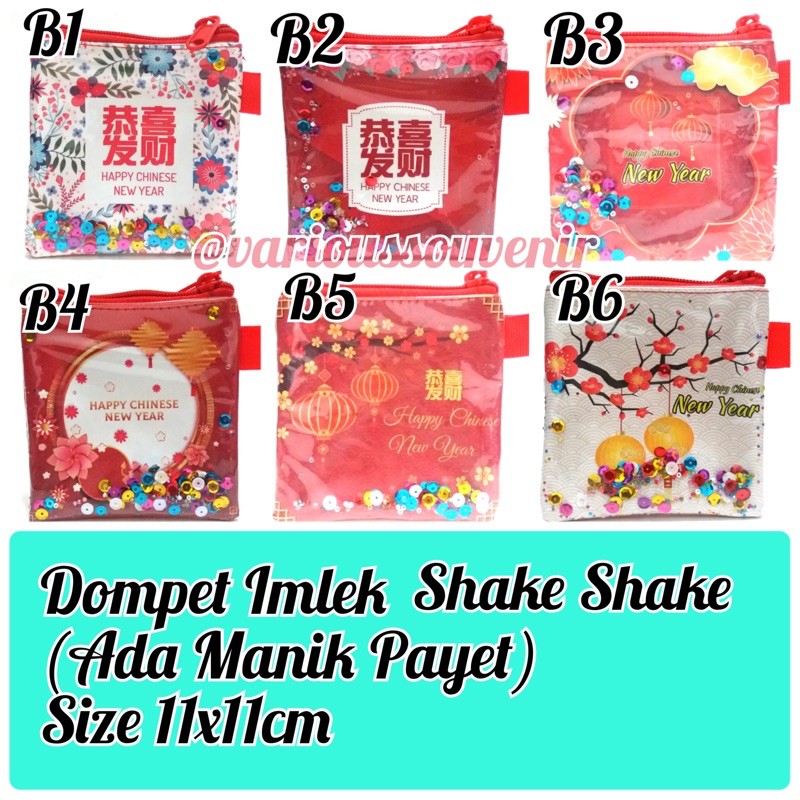 Dompet Angpao Imlek Tahun 2023 Shio Kelinci Rabbit Bunny Zodiac Model Shake Shake Manik Payet Lucu Murah Kebo