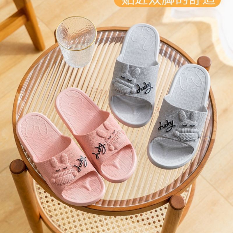 Sandal Jelly Wanita Lucu Karakter Boneka Slop Karet 178