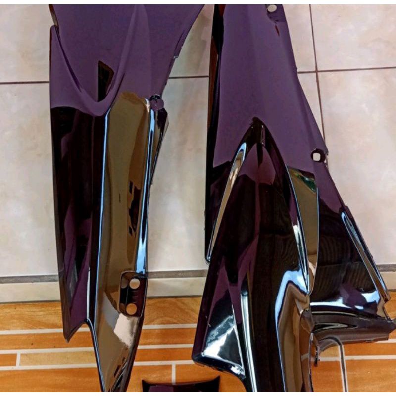 Cover body bodi belakang HONDA KHARISMA X / D 125 125D  warna hitam Kualitas terjamin BAHAN TEBAL SE