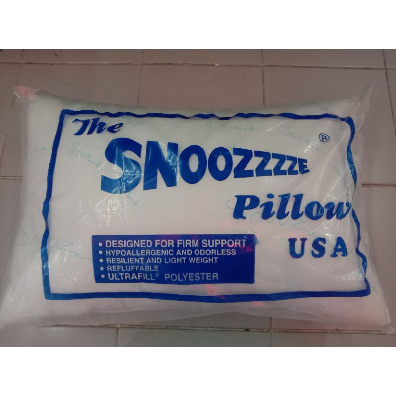 Bantal Dewasa Anak Tidur Silikon Super Premium Pillow Snozz