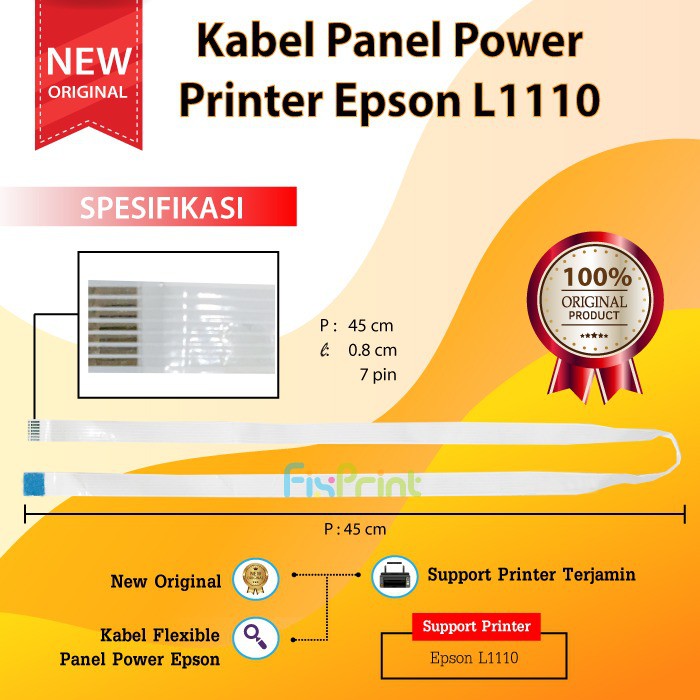 Kabel Flexible Panel Power Printer Epson L1110 L-1110 New Original