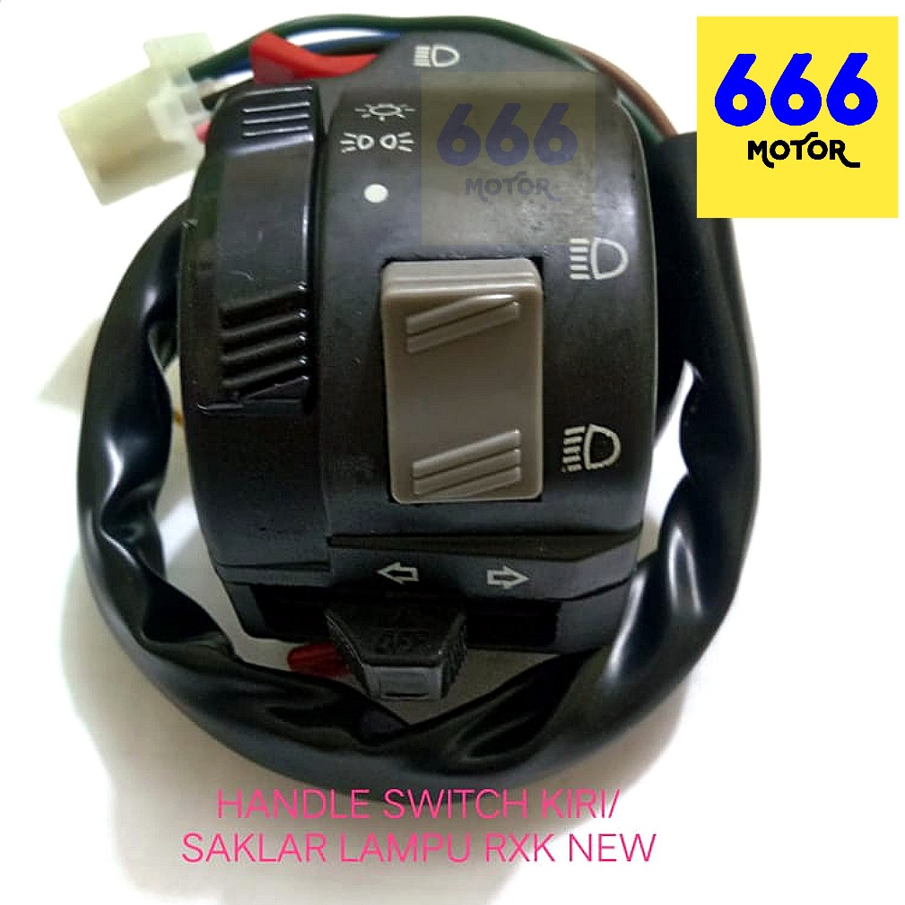 666MOTOR HOLDER SAKLAR KIRI LH YAMAHA RXK NEW