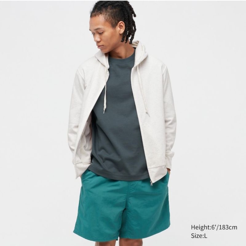 UNIQLO - AIRism Jaket Hoodie Retsleting UV Protection