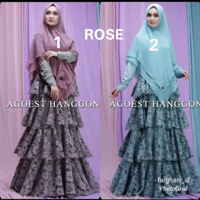 Rose Syari by Agoest Hanggono Gamis Syari
