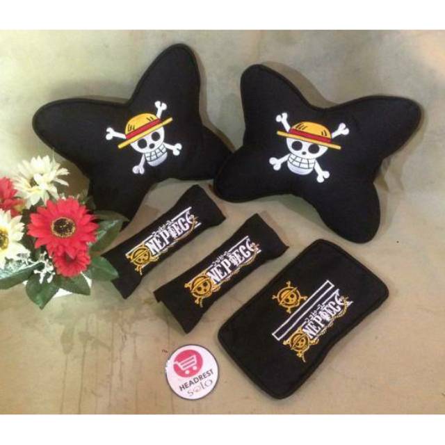 Bantal mobil One Piece/car set one piece/motif one piece