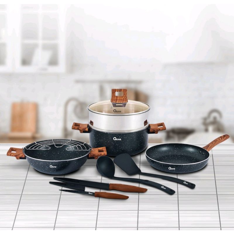 Oxone OX-997 Performa Cookware Set - Alat Memasak Lengkap untuk Dapur Modern Anda