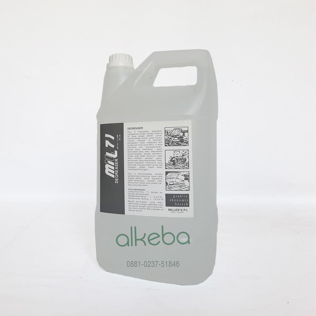 DEGREASER 4 LITER / pembersih minyak lemak / KIRIM GRAB &amp; GOSEND