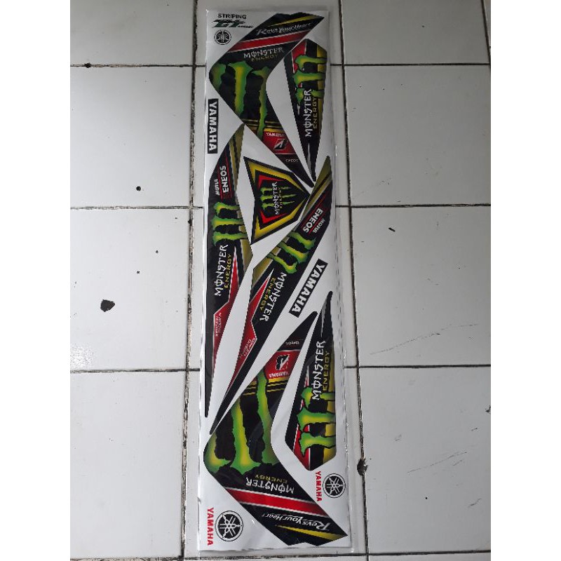 (COD) striping variasi soul gt125 tahun 2013 monster