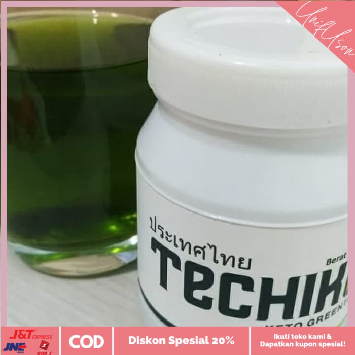 

⭐COD⭐ TEH HIJAU TECHIKO
