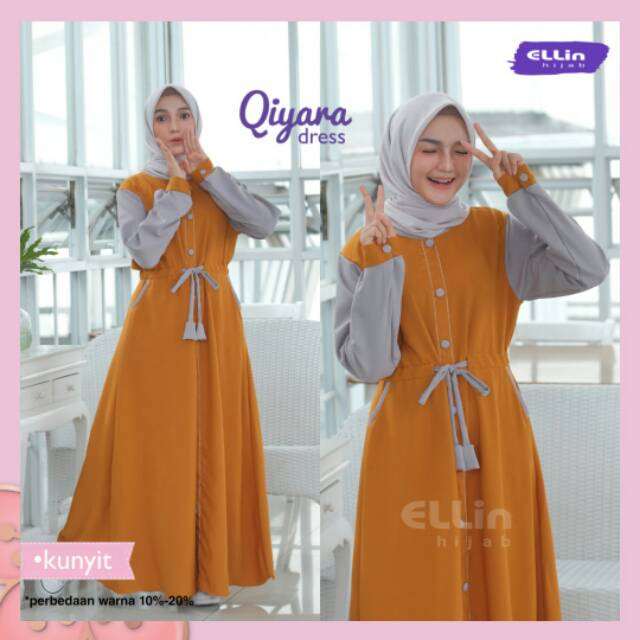 Gamis Termurah Qiyara By Ellin Hijab