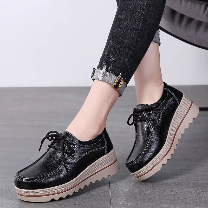 sepatu wanita wedges import tipe s181