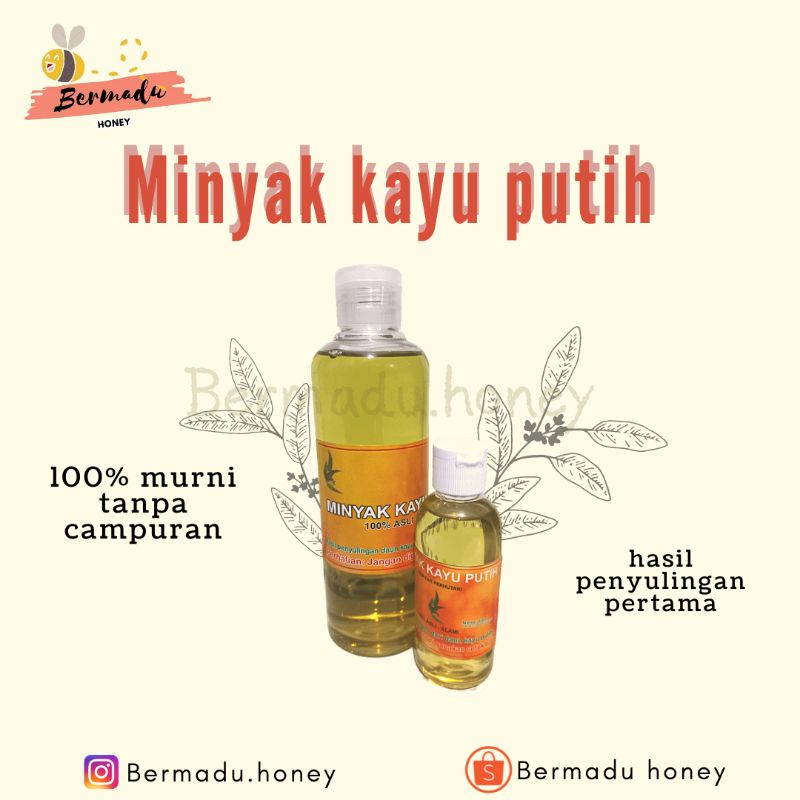 Minyak kayu putih 100% murni