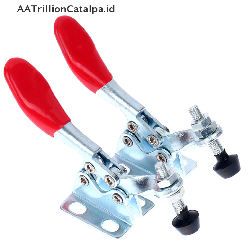 Aatrillioncatalpa 2 / 4pcs Klip Toggle Clamp Horizontal 201A / 201A Quick Release Untuk Pengerjaan Kayu