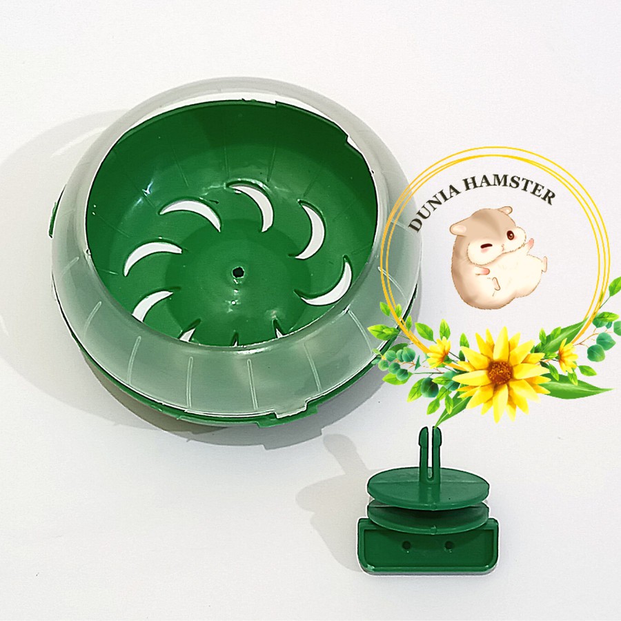 KINCIR HAMSTER / JOGGING WHEEL HAMSTER / MAINAN HAMSTER / RODA PUTAR HAMSTER. (WARNA RANDOM)