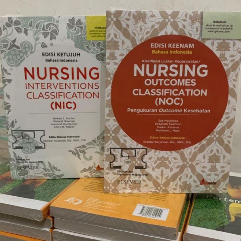 PAKET 2 BUKU KEPERAWATAN NIC NOC EDISI 6-7