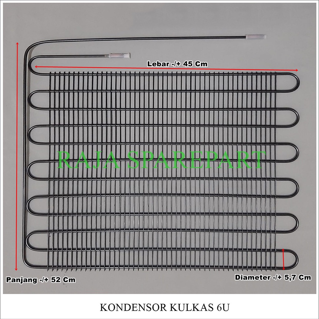 [HARGA 1 DUS = 20 BIJI] Condensor Kulkas 6U / Kondensor Ulir 6Uben Universal