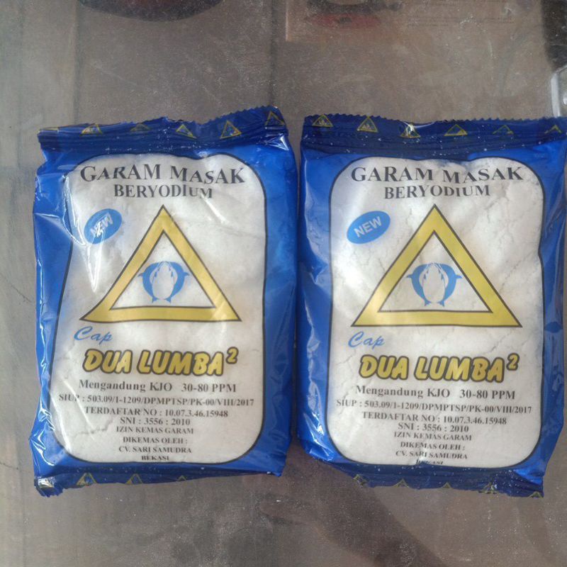 

Garam Masak Beryodium Cap Dua Lumba - 300gr