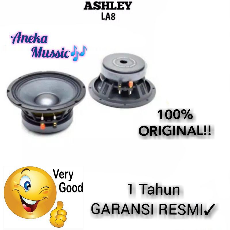 Speaker Component Ashley LA8 (8 Inch)