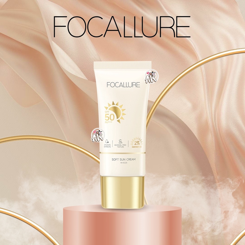 FOCALLURE UVA / UVB BLUE LIGHT SUN PROTECTOR SUNSCREEN GEL SPF 50 PA++