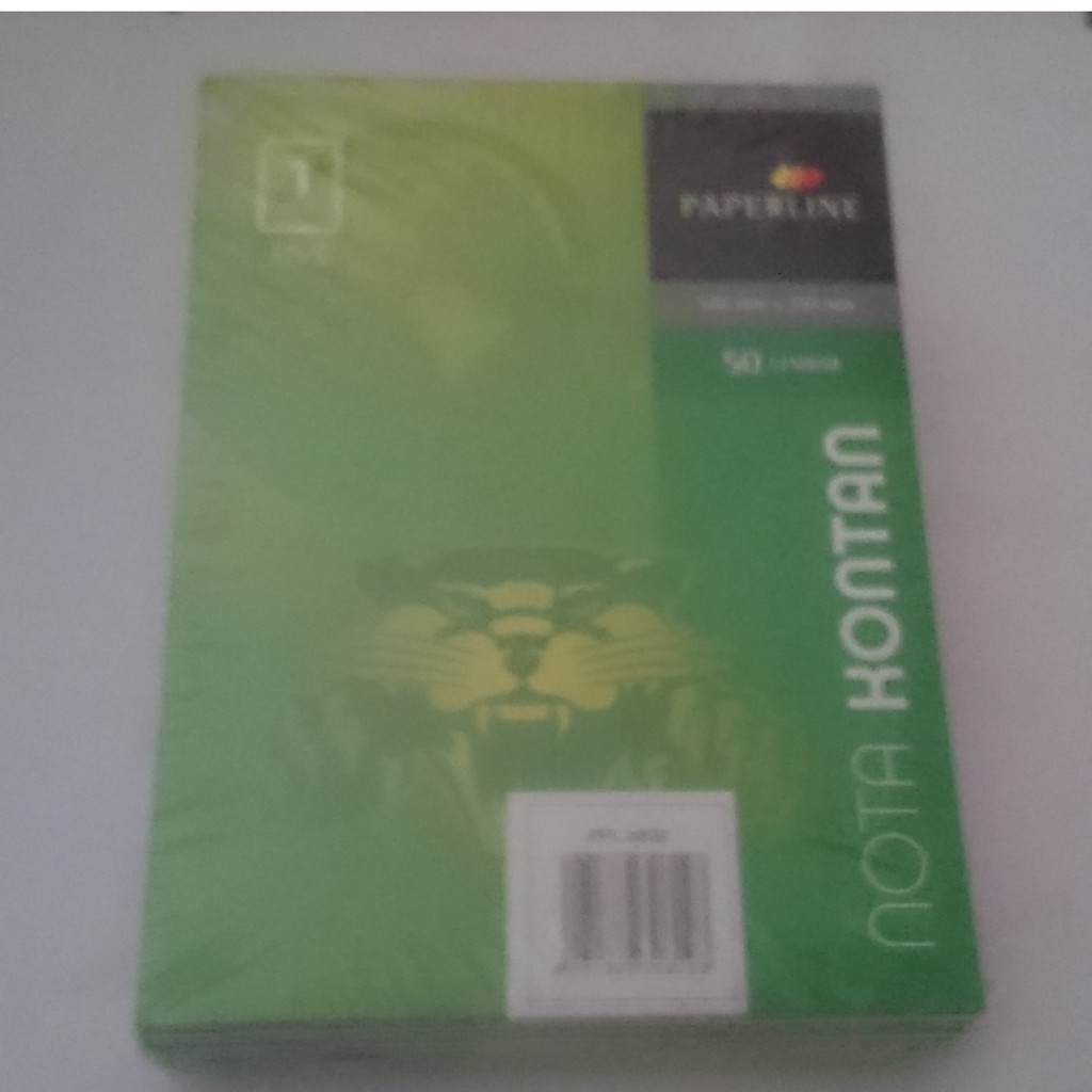

Nota Kontan Paperline 1 ply (Besar)