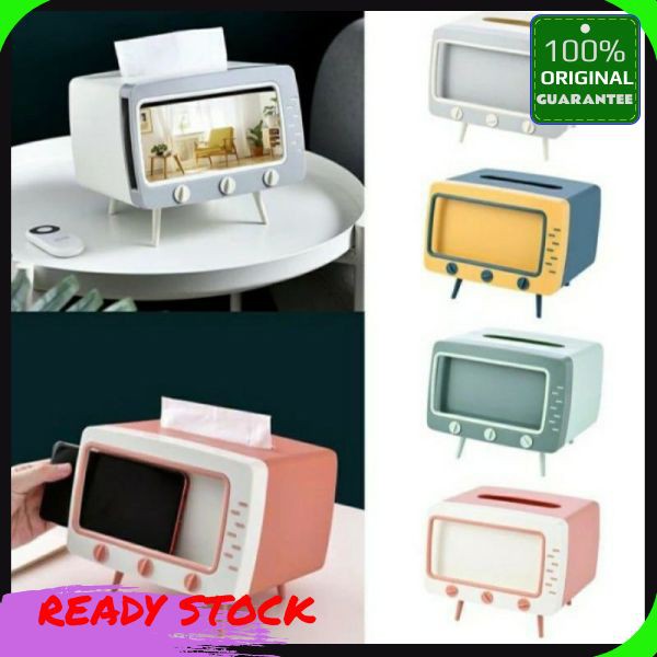 TEMPAT TISU TV/kotak tempat tisu tissue tisue/tisu tv box/tv mini/tv retro/tv cod/hp/tv drakor/murah