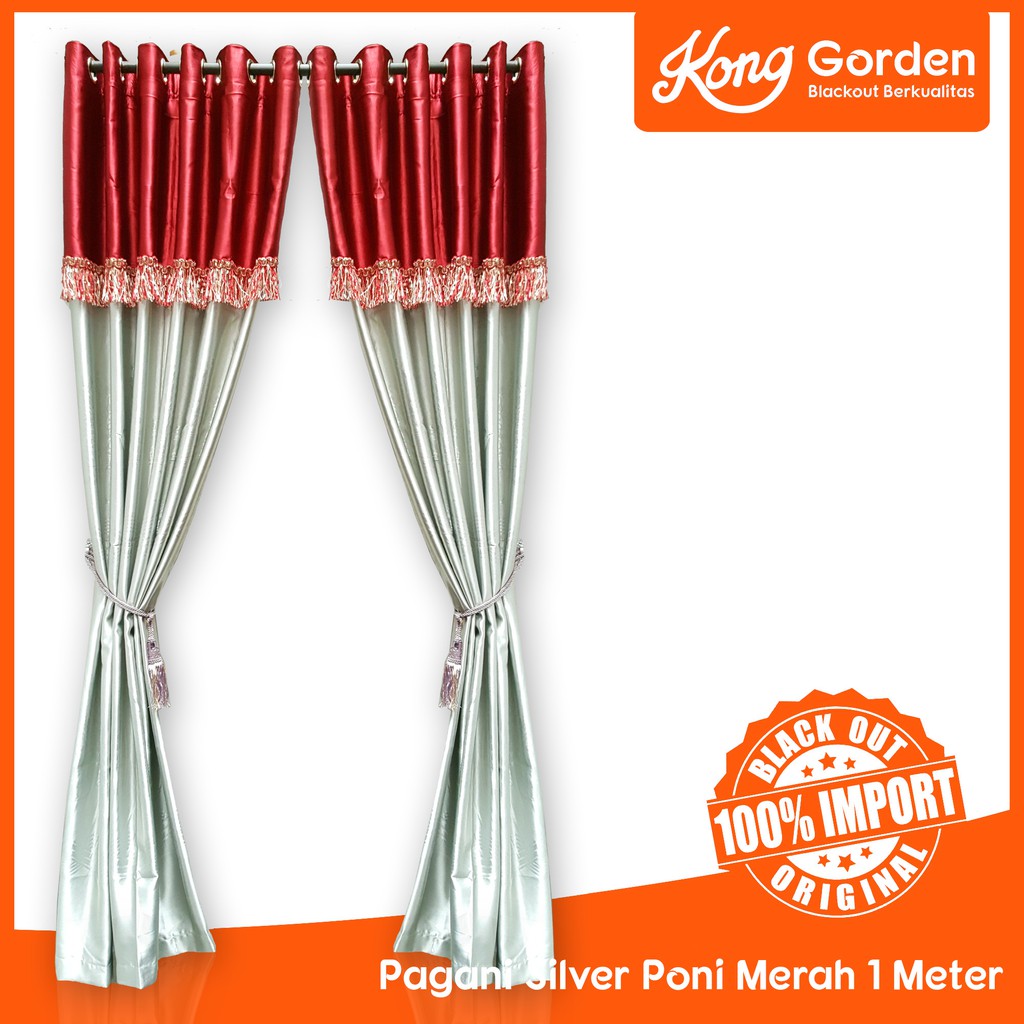 KONG GORDEN EMBOS PAGANI SILVER 12 LUBANG L 100CM T 230CM KONG GORDEN EMBOS PAGANI SILVER 12 LUBANG L 100CM T 230CM