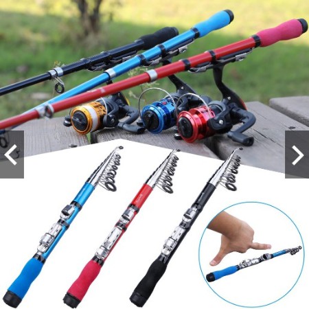 JORAN {ANTENA MINI ROD} DENGAN REEL SIT {STAINLESS} KUALITAS PREMIUM JAPAN {TERBARU}