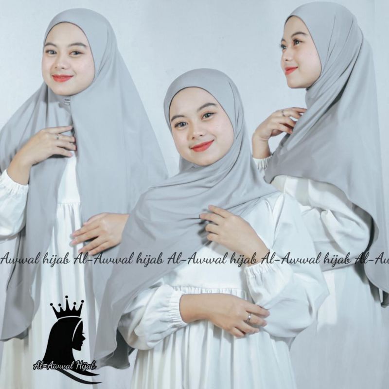 𝗢𝗥𝗜𝗡𝗢𝗖𝗢- HIJAB JILBAB PASHMINA  OVAL INSTAN JERSEY PREMIUM / PASHMINA CURVE / PASHMINA MALAYSIA / PA