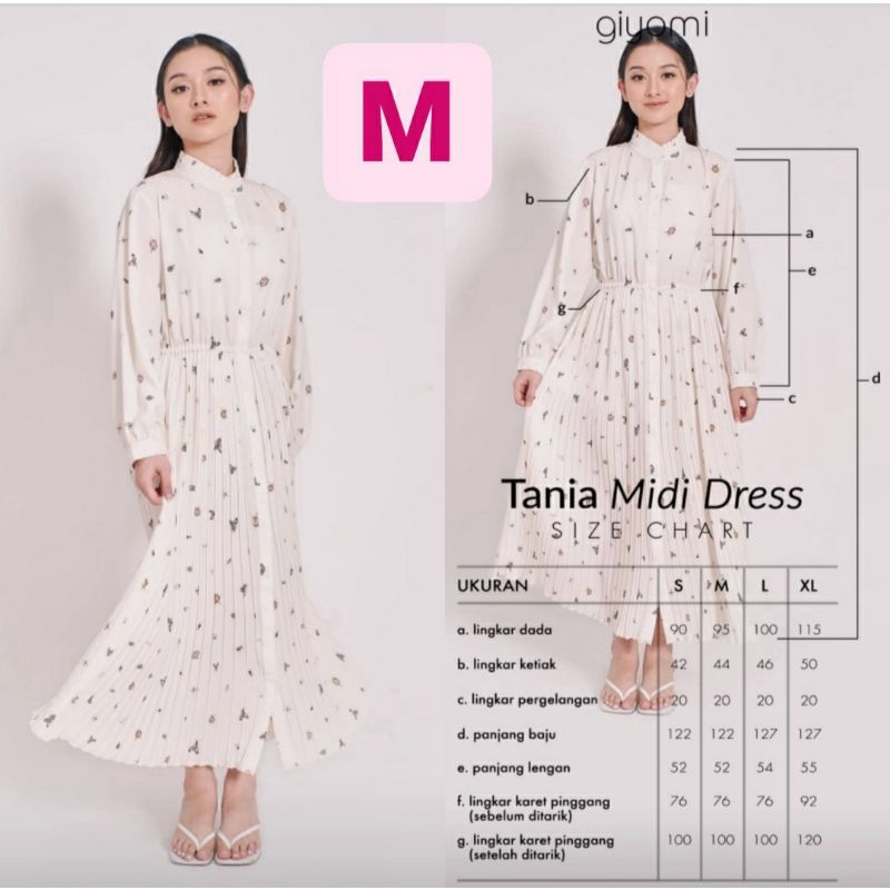 TANIA MIDI DRESS by GIYOMI.id