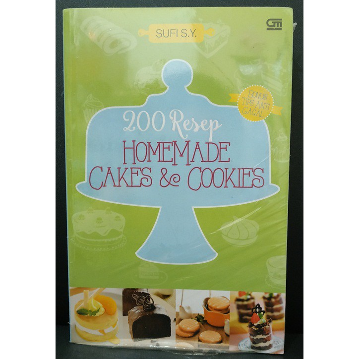 

Buku Masak 200 Resep Homemade Cakes & Cookies