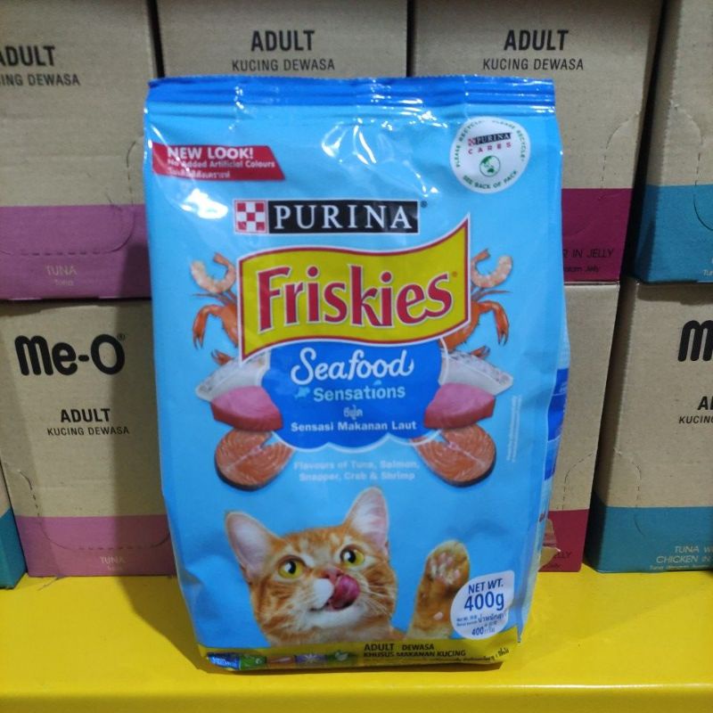 Friskies seafood sensations 400 gr freshpack