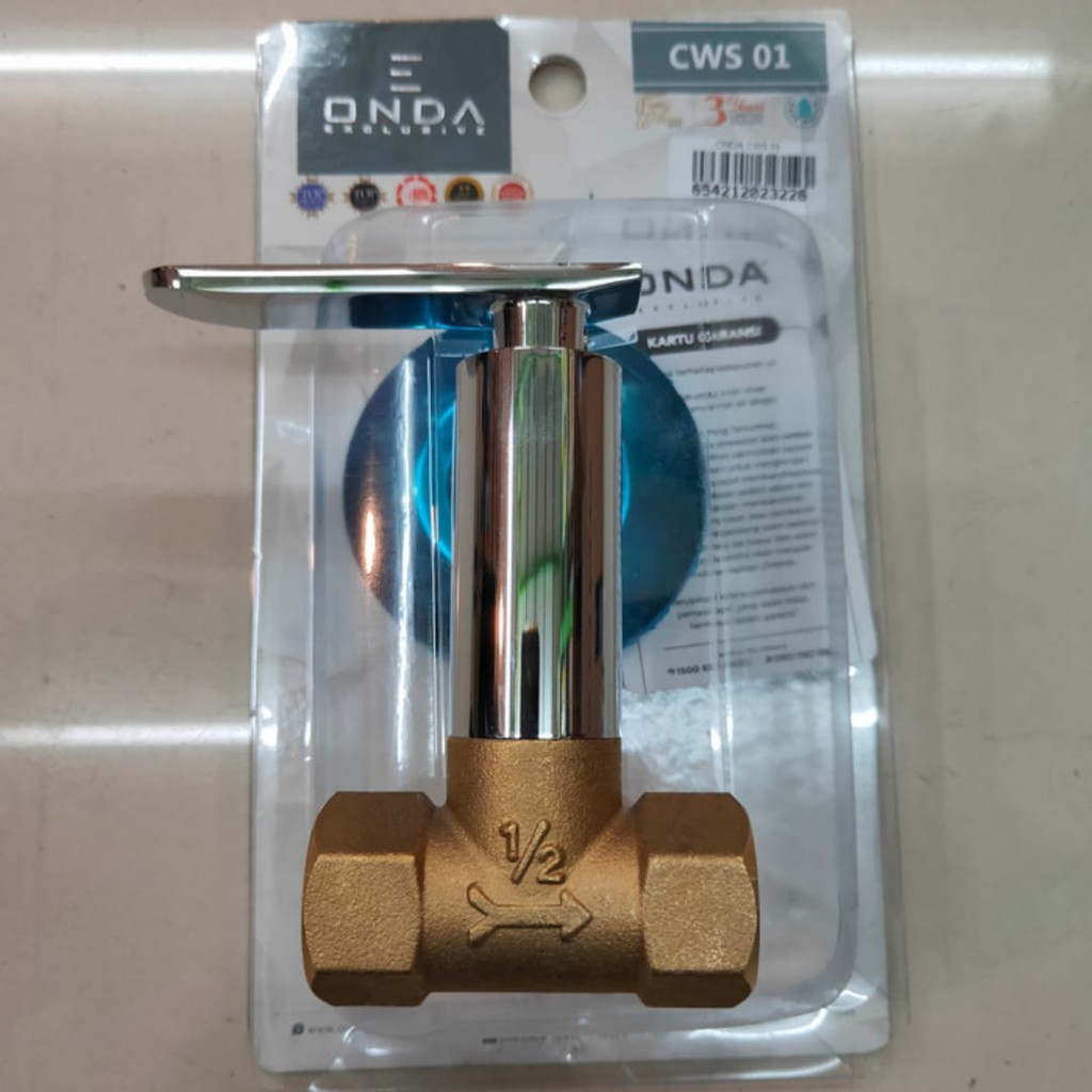 Wall Shower Mixer Type CWS 01 Onda Exclusive