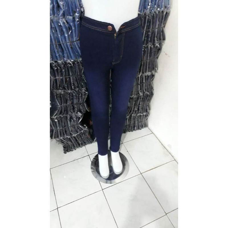 Celana jeans wanita Hight waist HW soft jeans pensil 27-34