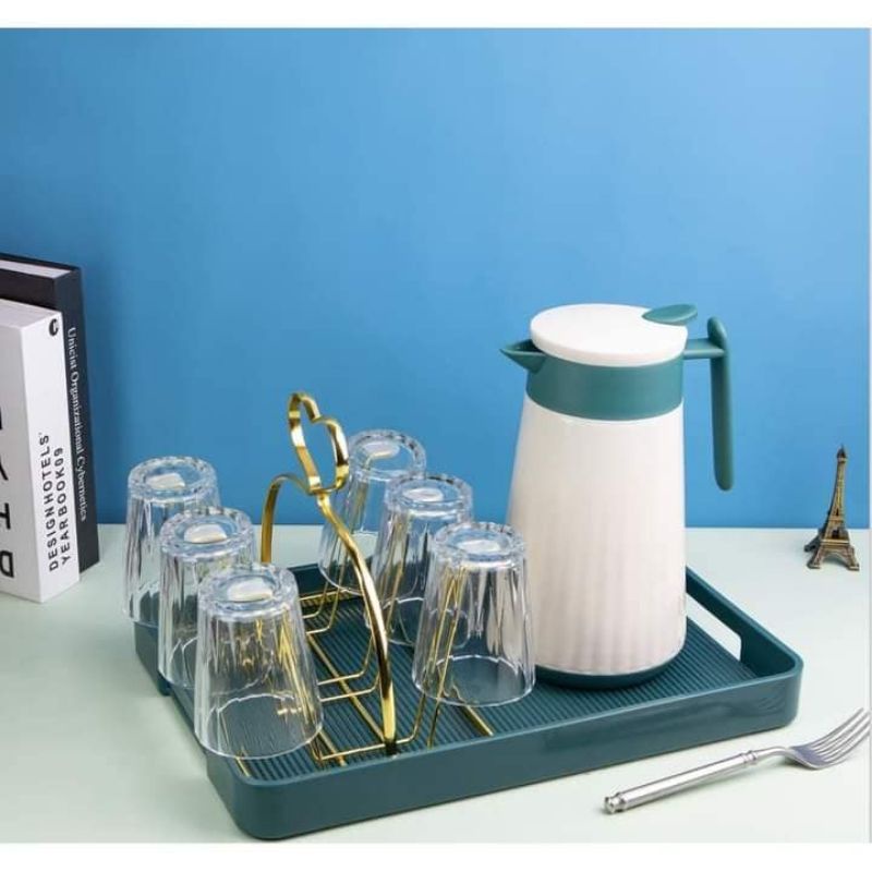 (COD) Teko Air Panas 1 liter / Water Jug 1000ml / Termos Tahan Panas