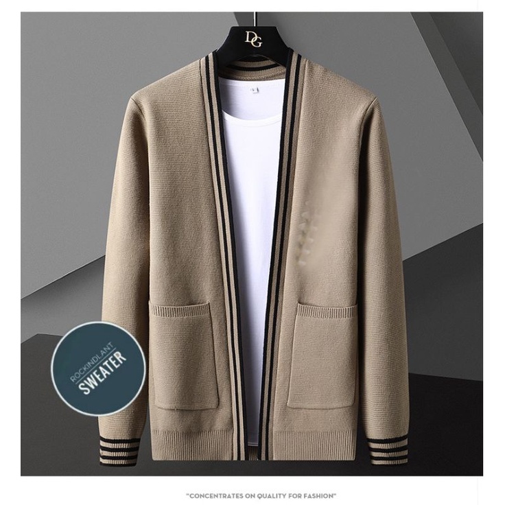 Blazer Sweater Pria Rajut Cotton Original/Cardigan Vest/Cardigan Pria