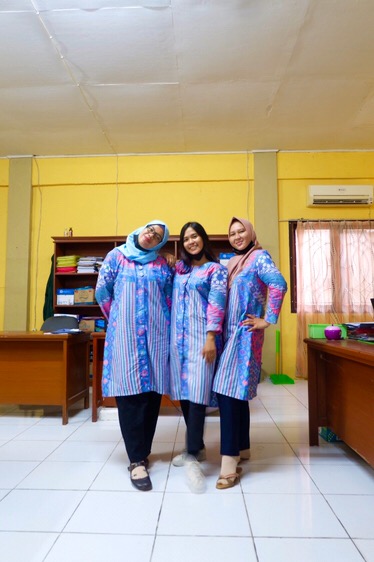 M-l-xl-xxl Batik Tunik Wanita Asj Sa Hrb026 Kenongo Pekalongan Sogan Tulis