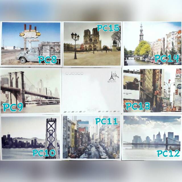 

Post Card Unik Eiffel London/Kartu Pos Gambar Tumblr Unik Best Wishes For You Part 2