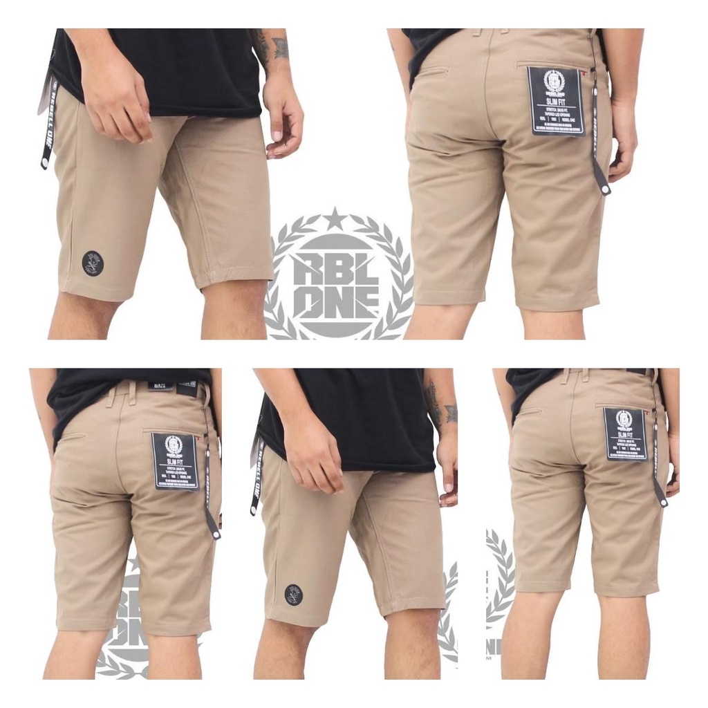 Celana Chino Panjang Pria Rebel one Original Premium Slimfit Ukuran M L XL