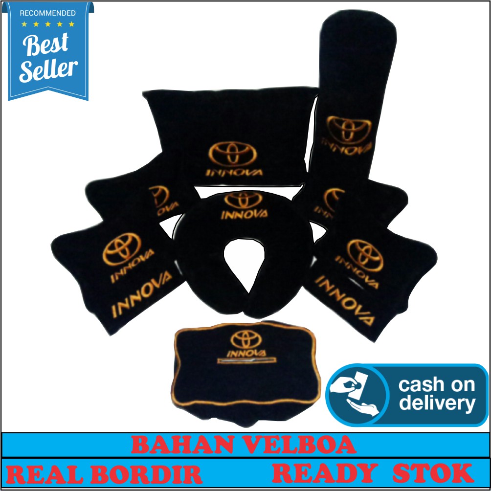 Bantal mobil INNOVA headrest mobil interior mobil sandaranjok mobil