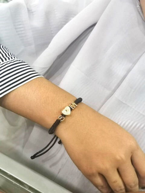 Gelang tangan wanita // gelang nama // gelang inisial // gelang huruf // gelang abjad